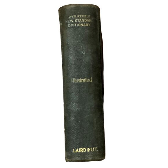 ATQ LAIRD & LEE'S WEBSTER'S NEW STANDARD PRONOUNCING DICTIONARY 1915 PREMIER ED - Picture 6 of 7